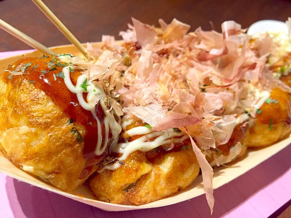 My breakfast takoyaki|reviliaさん