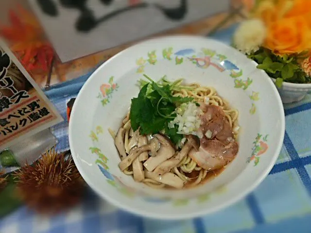 きのこ出汁ラーメン|よっしー(=^ェ^=)さん