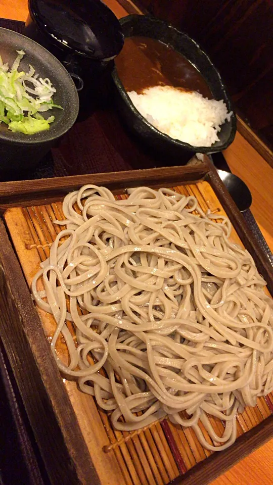 カレーともりそば@嵯峨谷(渋谷)|yoooochanさん