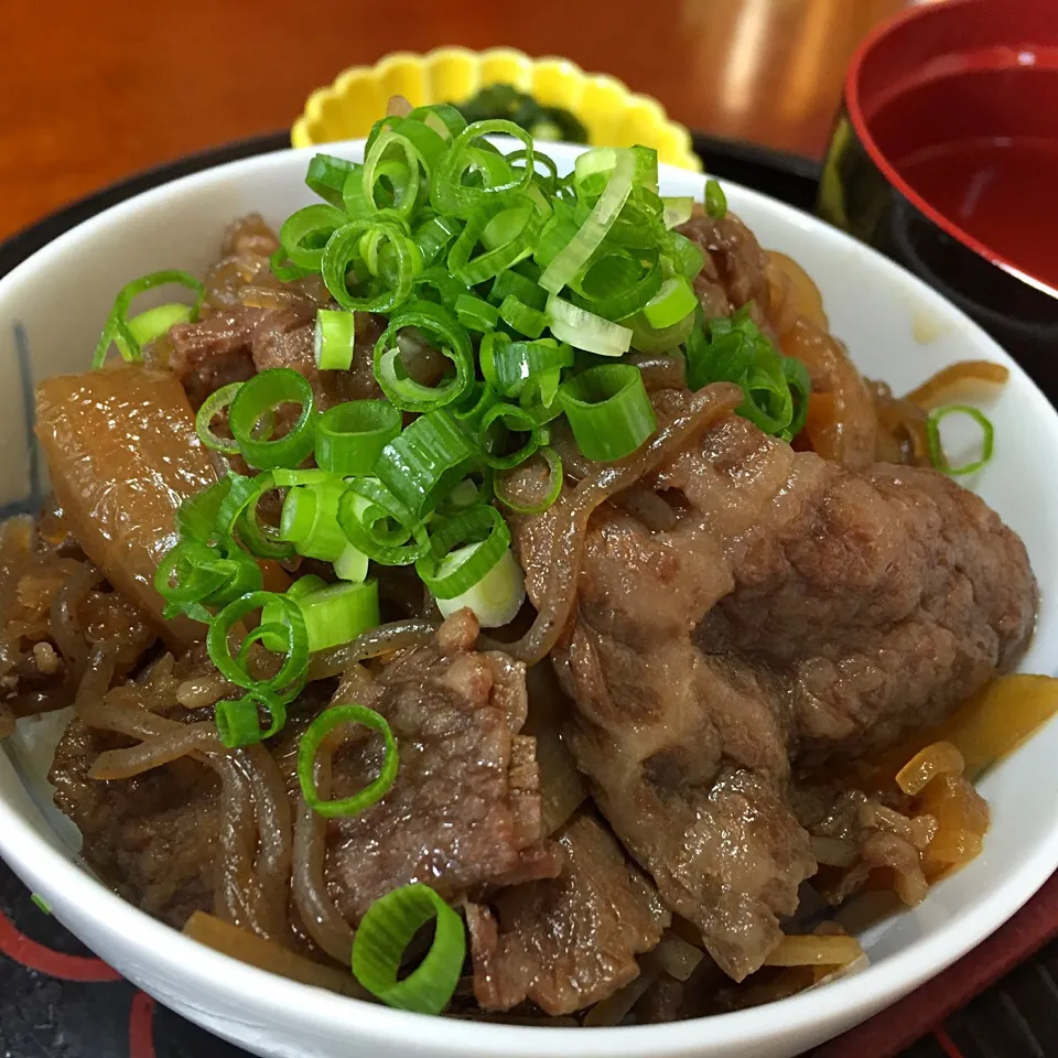 Snapdishの料理写真:リメイクの牛丼😋|ｋｚｓｙｋさん