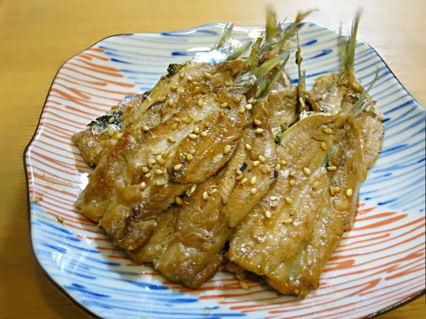 釣った鰯の蒲焼き|ゆきっぴさん