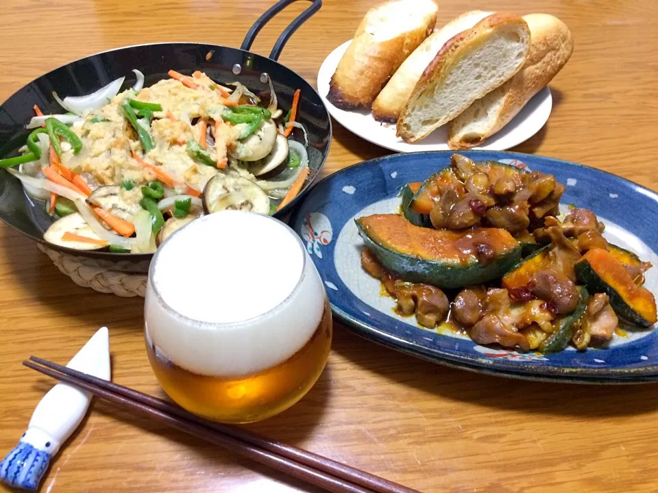 2015.10.28 晩ごはん|風流料理人さん