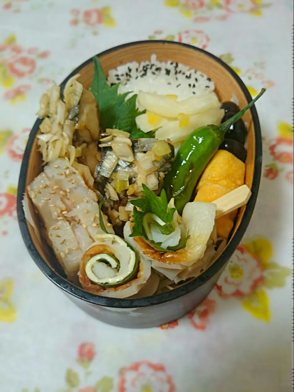 Snapdishの料理写真:鯖の難波焼き弁当|千尋さん