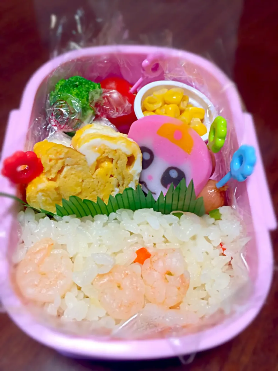 娘 4歳 遠足 お弁当|のぞみさん