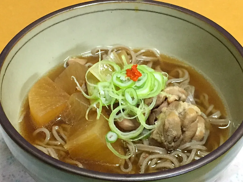 大根と鶏肉のスープで蕎麦!  (^-^)|Kei Satoさん