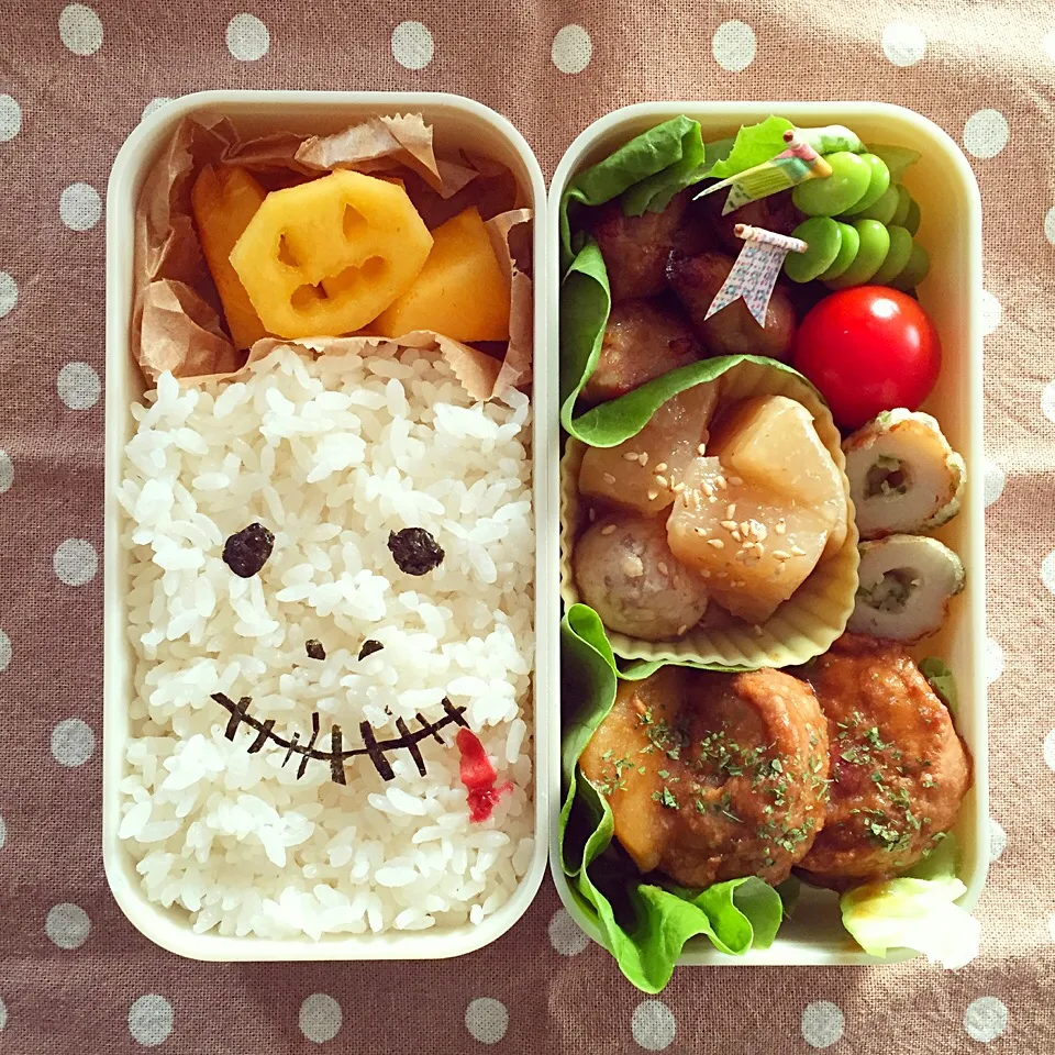 Snapdishの料理写真:2015.10.29 旦那弁当|kie3さん