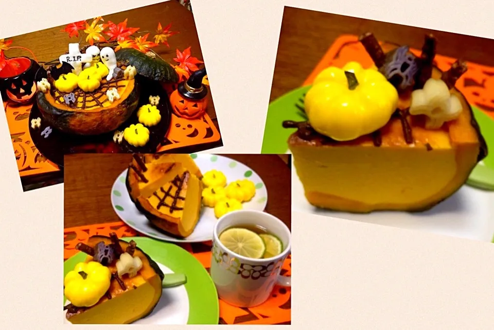 ✨Pumpkin pudding...ハロウインのカボチャプリン...とてもクリーミー😋美味しかった😍✨|🌺Sanntina🌺さん