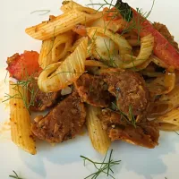 Vegan Penne Pasta w/ Sausage & Fennel|Chef Dahmさん