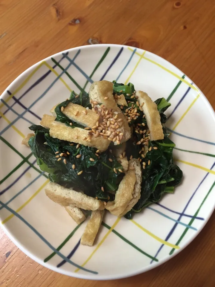 高菜と油揚げの炒め煮|チロルチャコさん