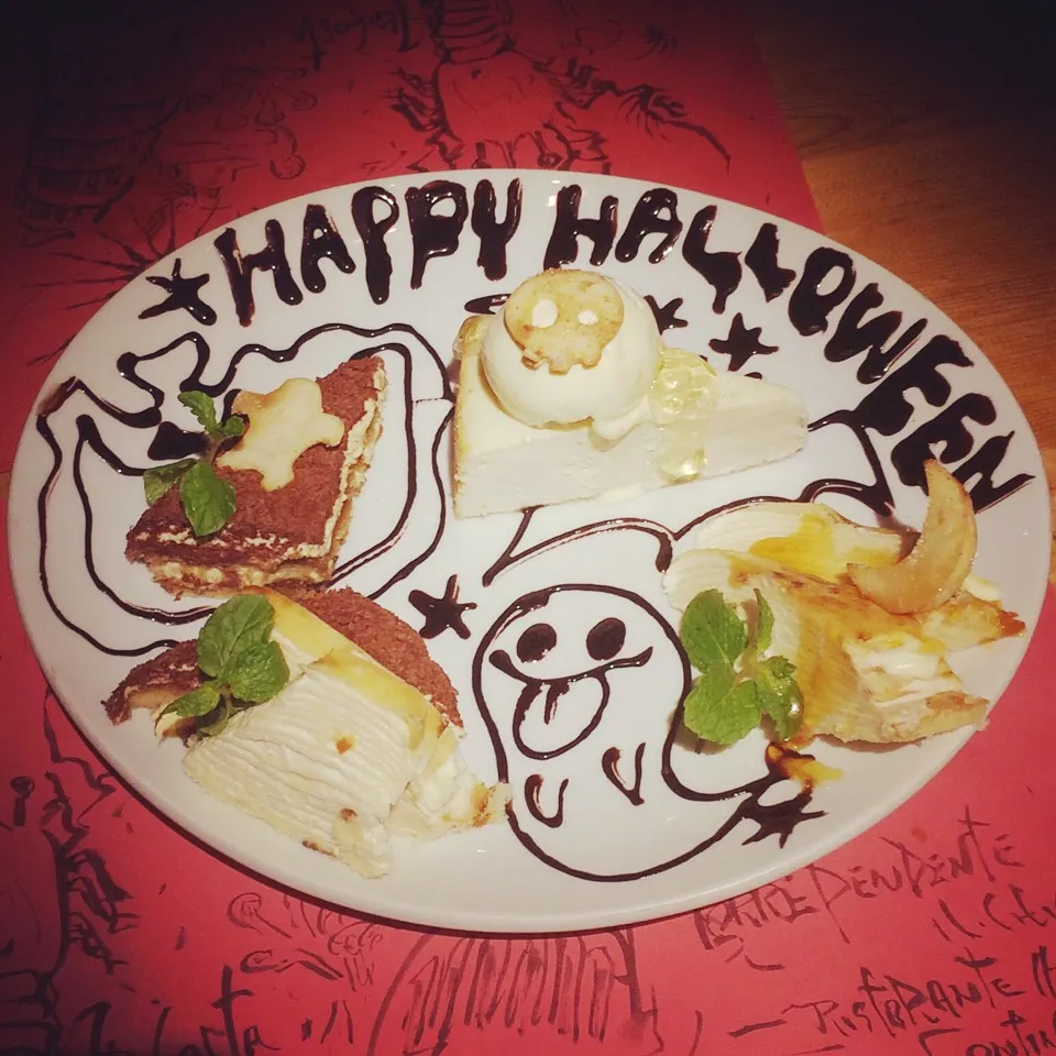 Snapdishの料理写真:🎃Dessert plate👻|leeさん