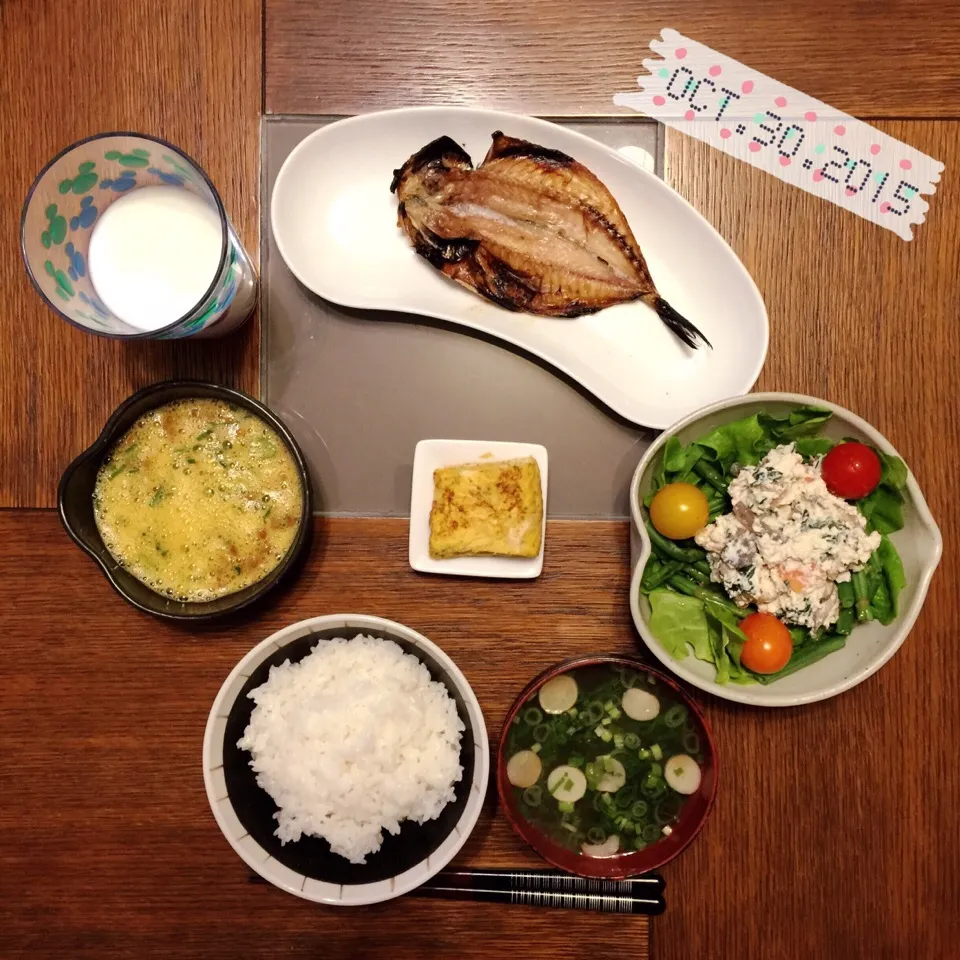 Snapdishの料理写真:主人の朝ごはん❤︎|Makinsさん