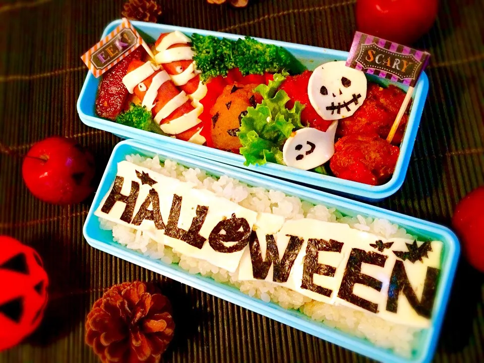 Halloween弁当🎃|カタツムリさん