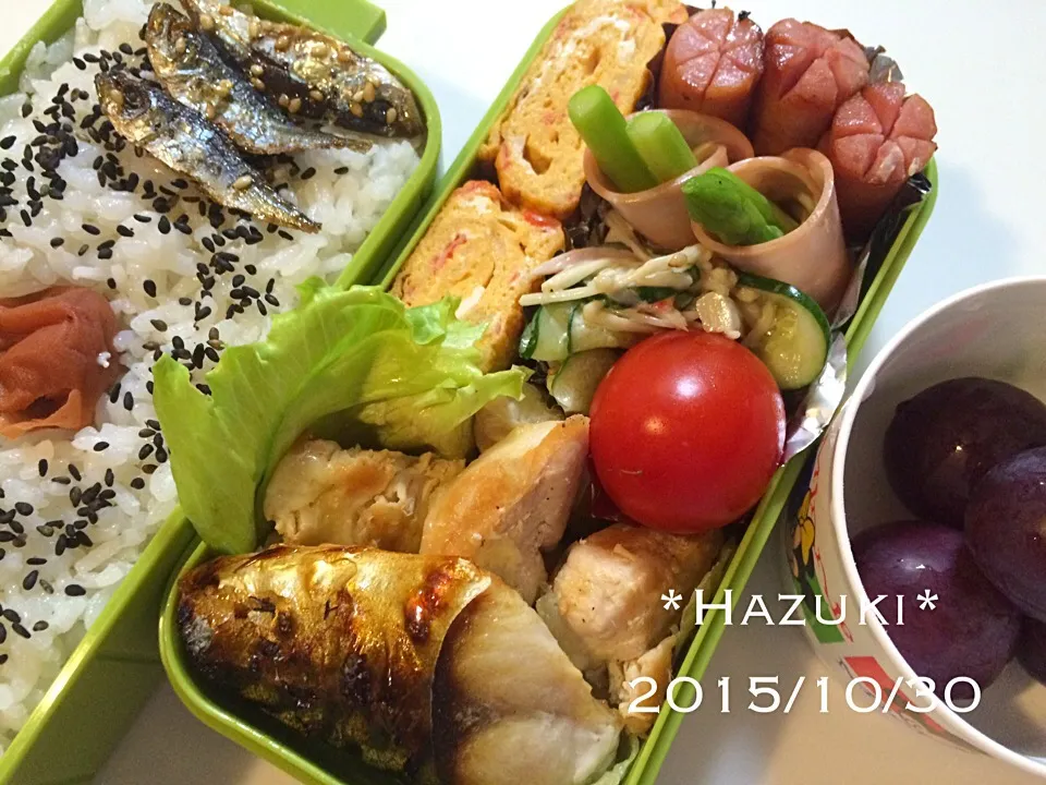 高校生息子弁当🍱🍱|Hazukiさん