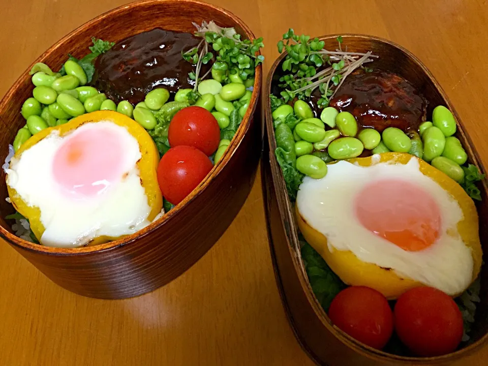 ロコモコ丼 弁当|mikitanさん