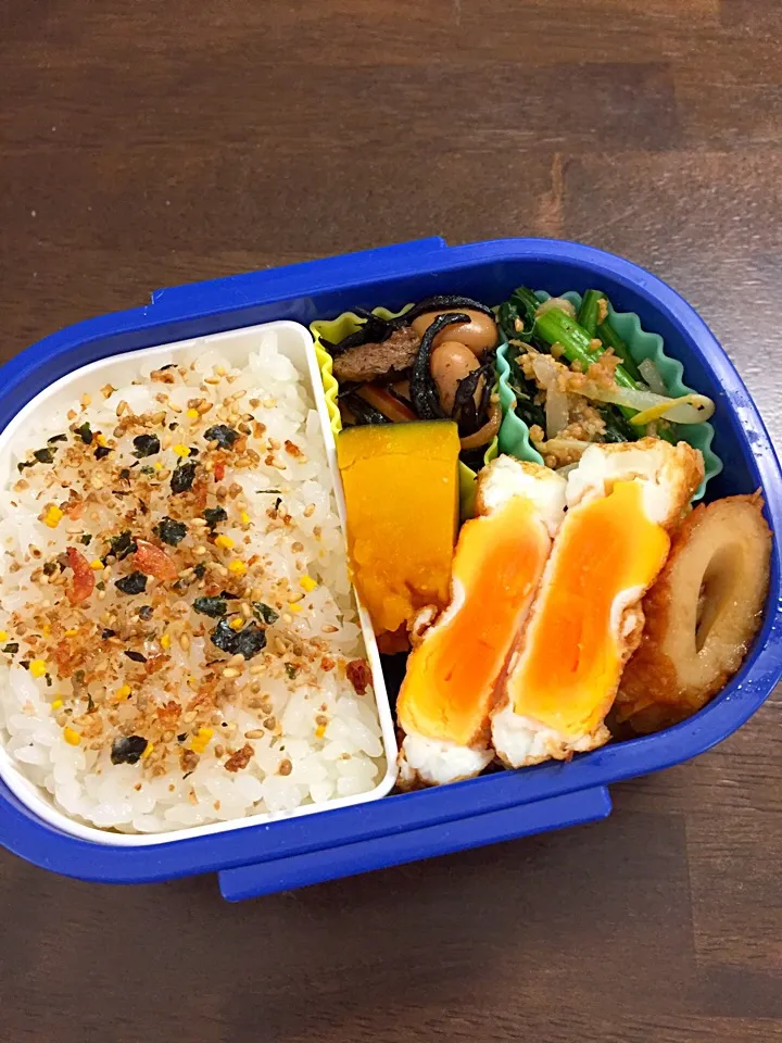 Snapdishの料理写真:目玉焼き弁当|kiicoさん