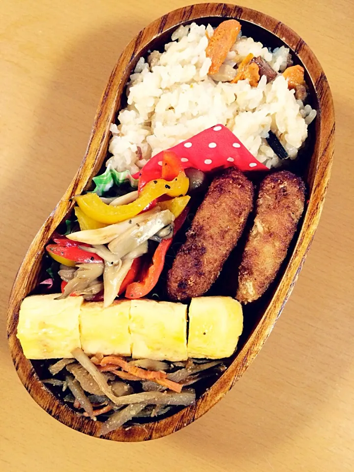 Snapdishの料理写真:今日のお弁当♡|ゆかさん