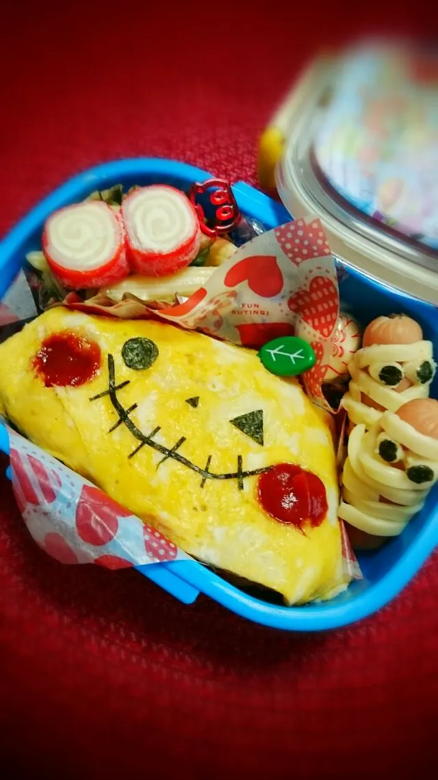 Snapdishの料理写真:ハロウィン🎃弁当❤|Yuusan Guuguuさん