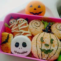 Snapdishの料理写真:ハロウィン弁当|ばびさん