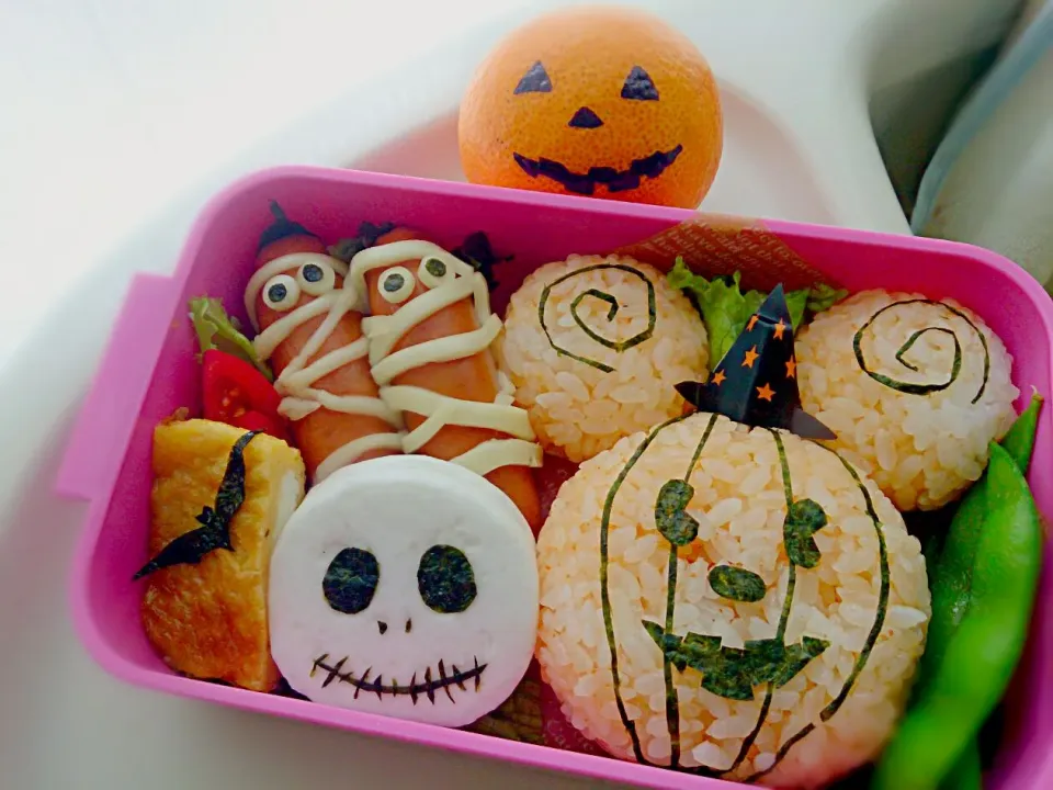 ハロウィン弁当|ばびさん