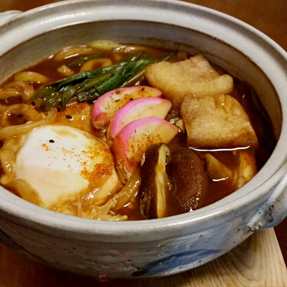 味噌煮込みうどん|ふりるさん