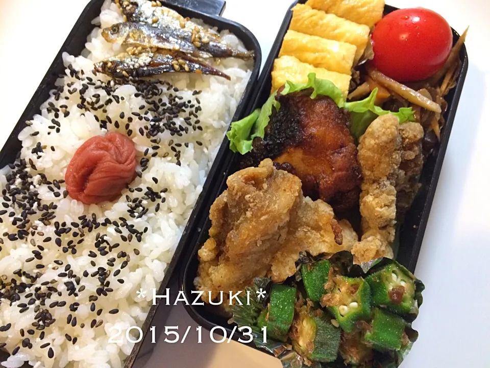 Snapdishの料理写真:高校生息子②弁当🍱|Hazukiさん