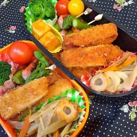 ツインズチキンカツ弁当|Masakoさん