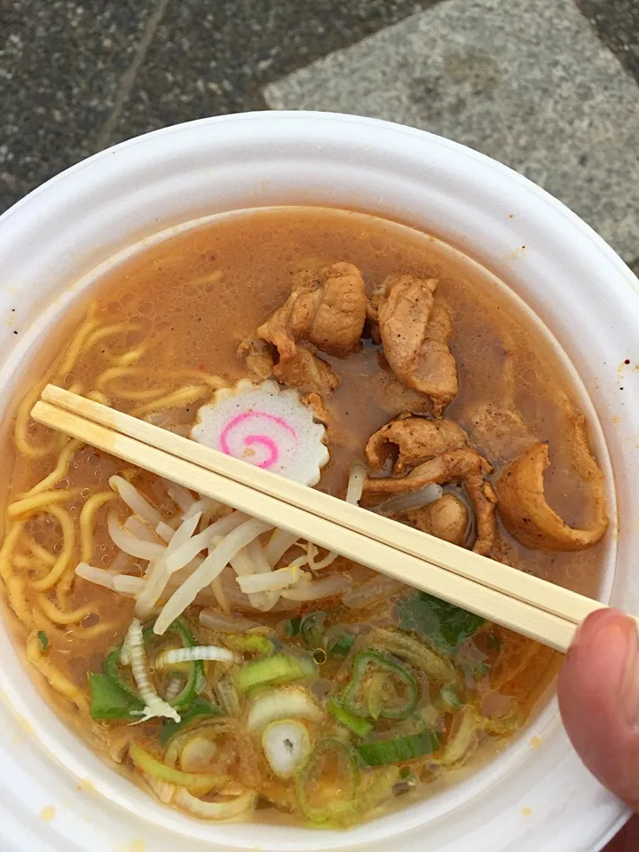 濃厚味噌「炎・炙」肉盛そば|山内博之さん