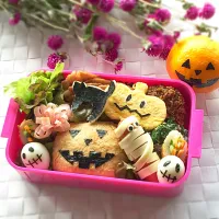 Snapdishの料理写真:Halloween弁当💀👿🎃👻|きみこさん