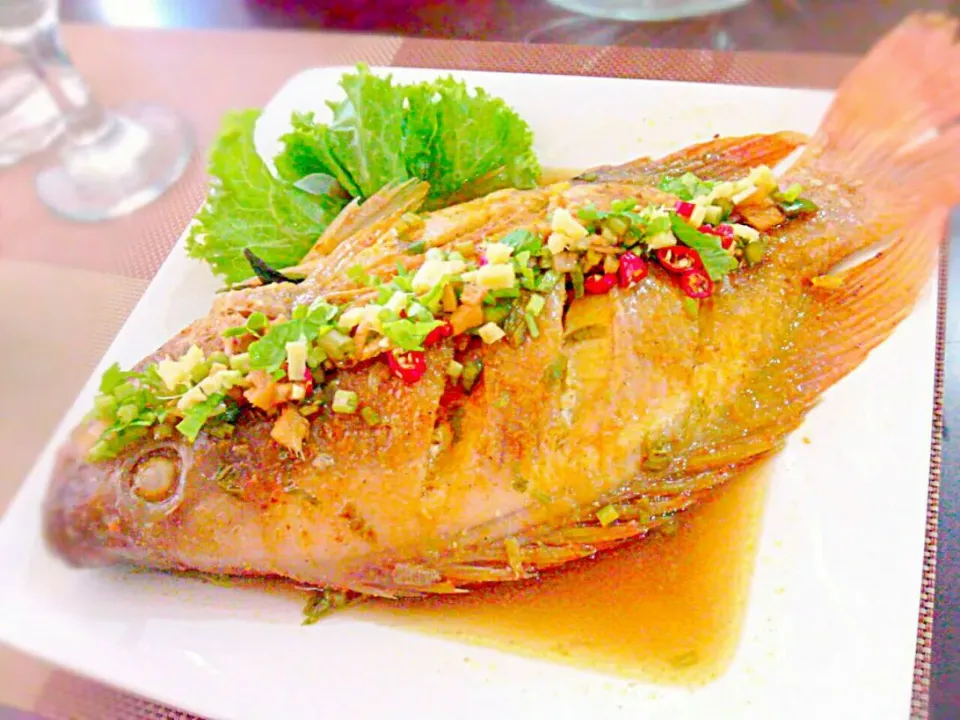 蒸し魚 Lemon Steamed Fish ✔|🌼 Pooja's Kitchenette 🌼さん