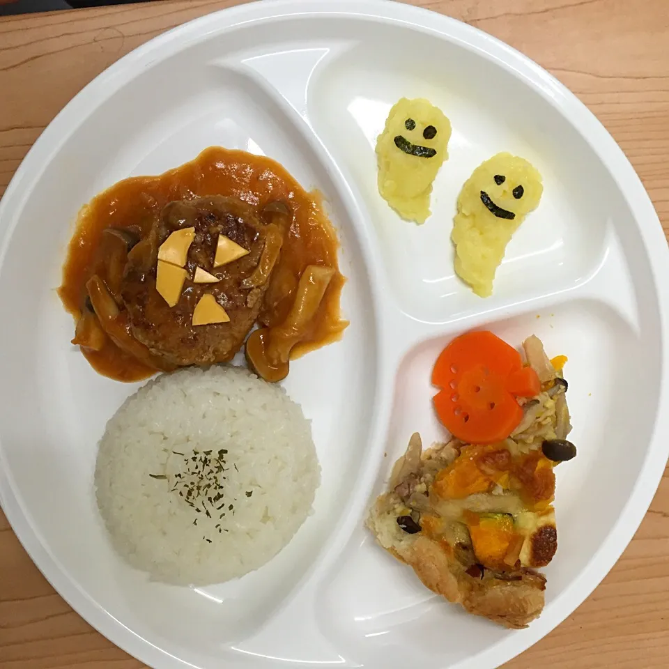 ハロウィン1歳ご飯|はるをさん