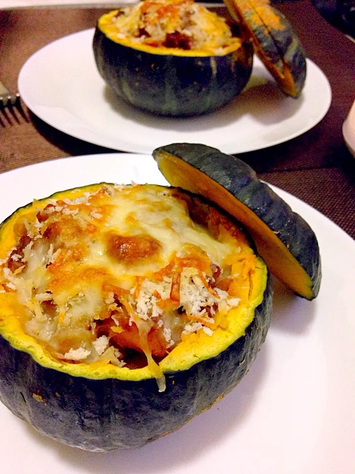 halloween dinner pumpkin gratain|Rasayi723さん