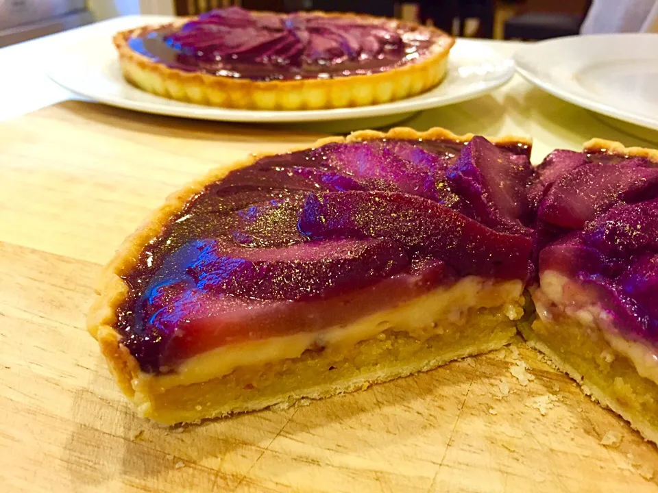 Wine-Spiced Pear Tart|Gloriaさん