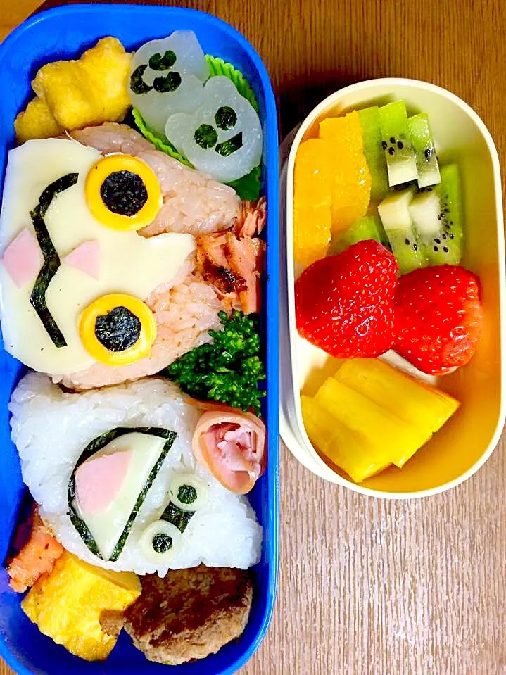 Snapdishの料理写真:妖怪ウォッチ 弁当|ケンケンさん