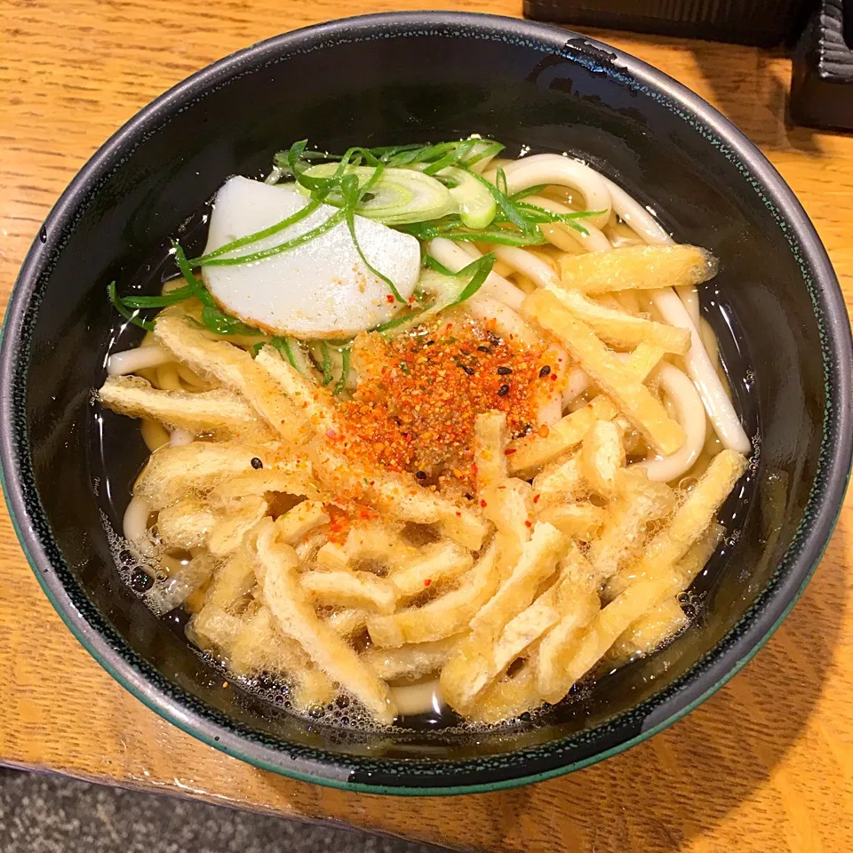 京都駅できざみうどん‼︎|Yoshinobu Nakagawaさん