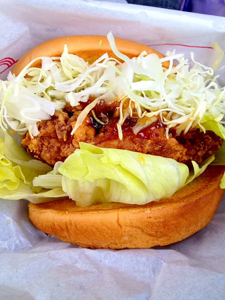 モスバーガー🍔🍟釧路ザンタレバーガー|まいりさん