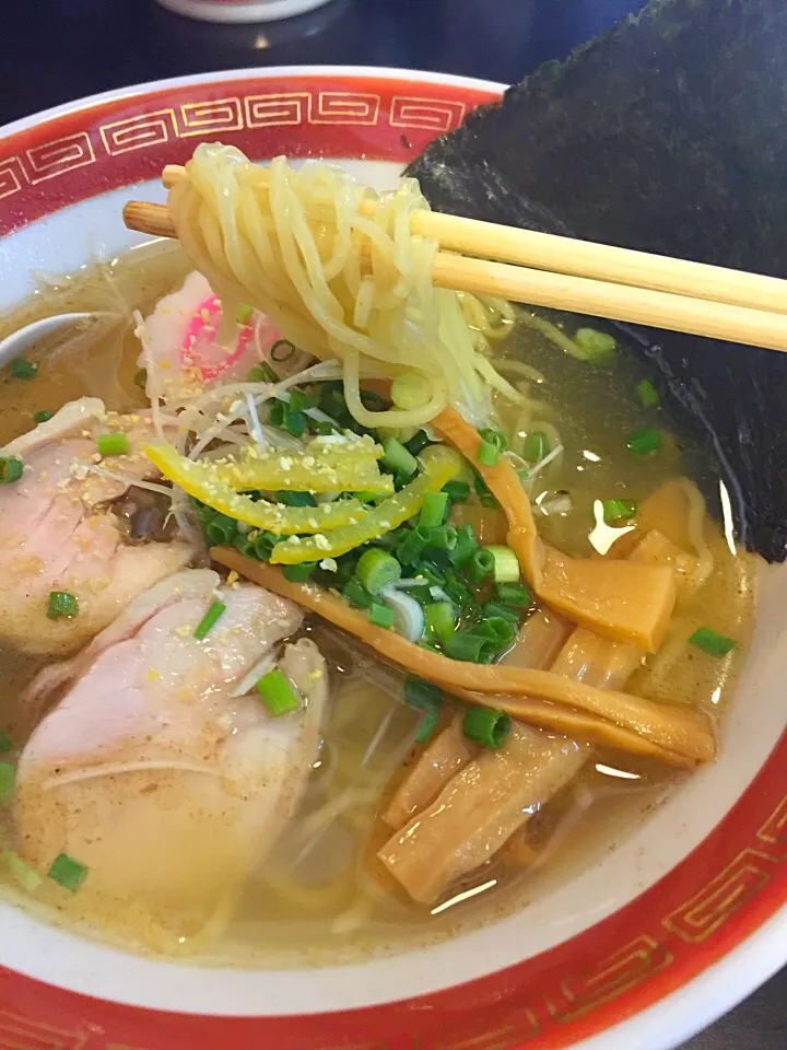 ゆず塩ラーメン|浦野さん