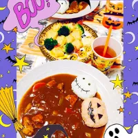 Snapdishの料理写真:ハロウィン🎃🎃🎃ビーフシチュー|ゆりちゃんさん