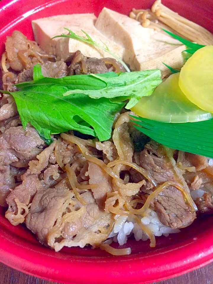 ほっともっと すき焼き丼|ナナさん