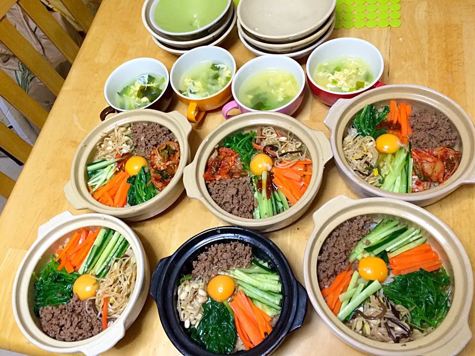 dinner tonight bibimbap|gachiyunaoさん