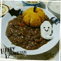 Snapdishの料理写真:ハロウィンカレー|紗世さん