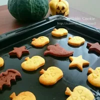 ハロウィン♡かぼちゃクッキー🎃|あぴなさん