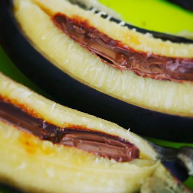 baked chocolate banana!|Andaiさん