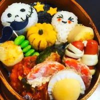 Snapdishの料理写真:Halloween弁当|kanaさん