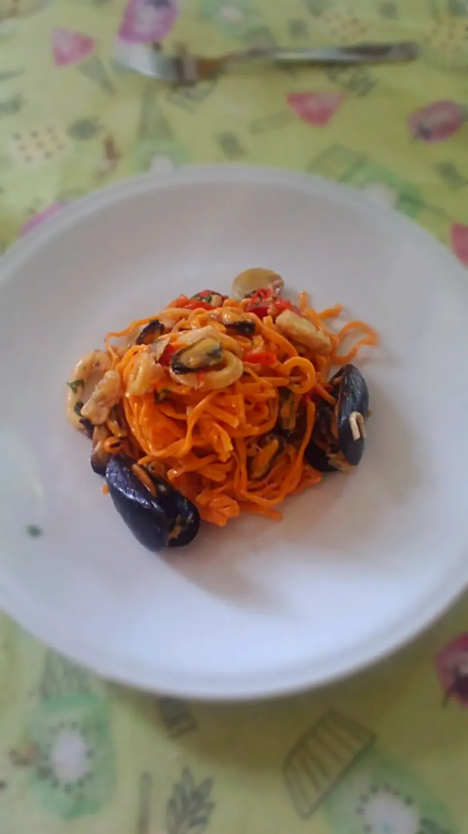 Tagliatelle ai frutti di mare|Michele Diniさん