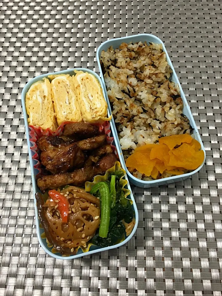 Snapdishの料理写真:トンテキ弁当|ゆみさん