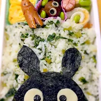 Snapdishの料理写真:旦那さんのお弁当(◍•ڡ•◍)❤|sumileさん