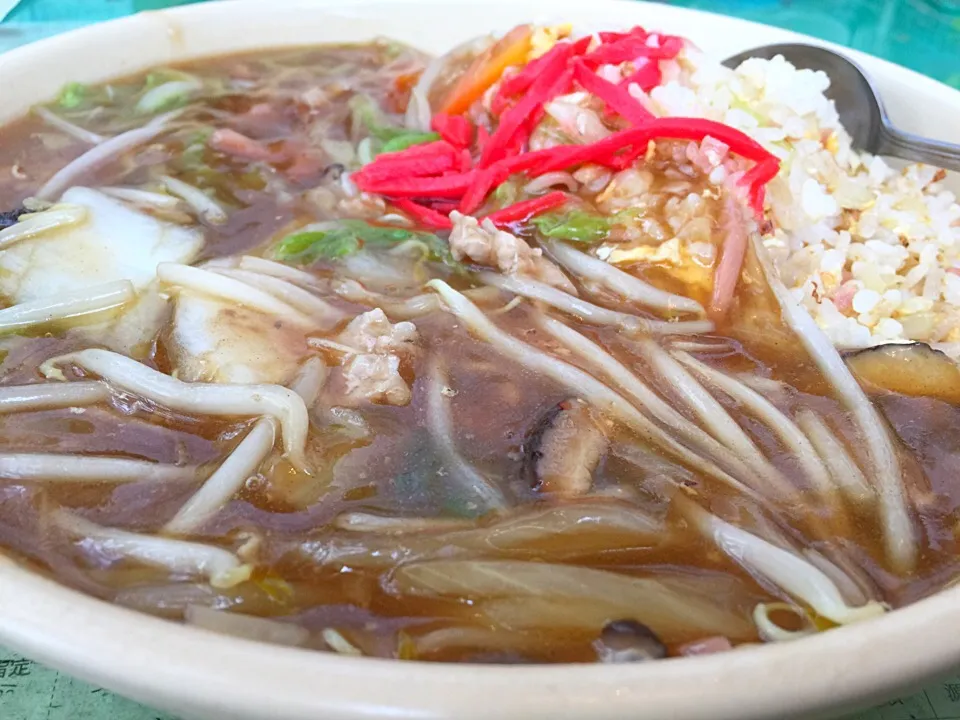 萩食堂「あんかけチャーハン」|BOOさん