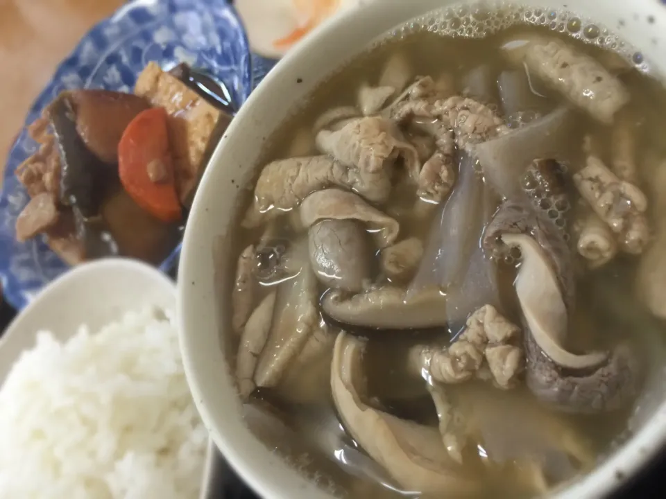 中味汁定食 750円|エイコーワールドさん