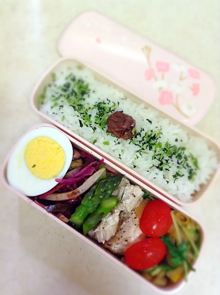 Today's lunch box.かじまくら、じゃなくてカジキマグロソテーなど|hoppycowさん