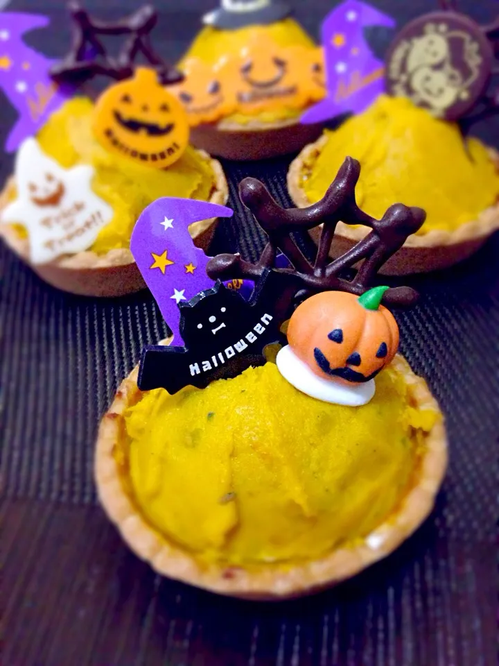 halloween pumpkin tart|Rasayi723さん